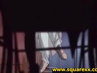 Thiếu niên hentai puts quả bóng trong lộng lẫy âm hộ