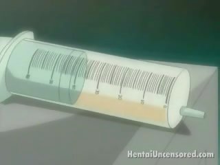 Fascinante hentai enfermeira obtendo cona injected por um oversexed médico