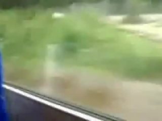 Grown schoolgirl Masturbating In Train Amateur