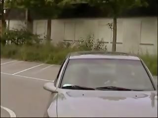 German Blowjob at Car mov