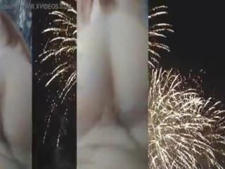 4th Of July sex Celebration Face Fuck And Creampie